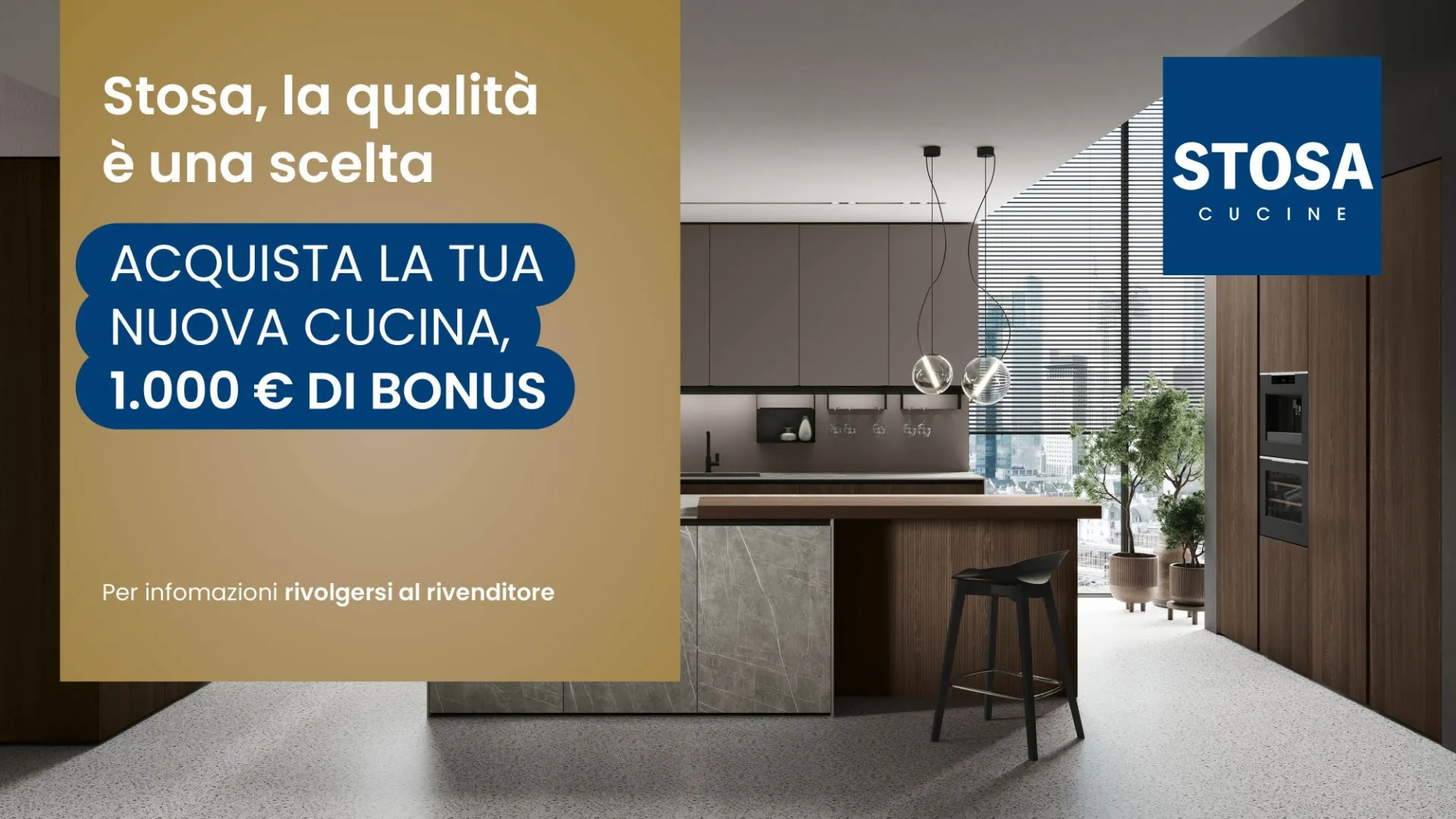  Acquista la tua nuova cucina, 1.000 â‚¬ di bonus